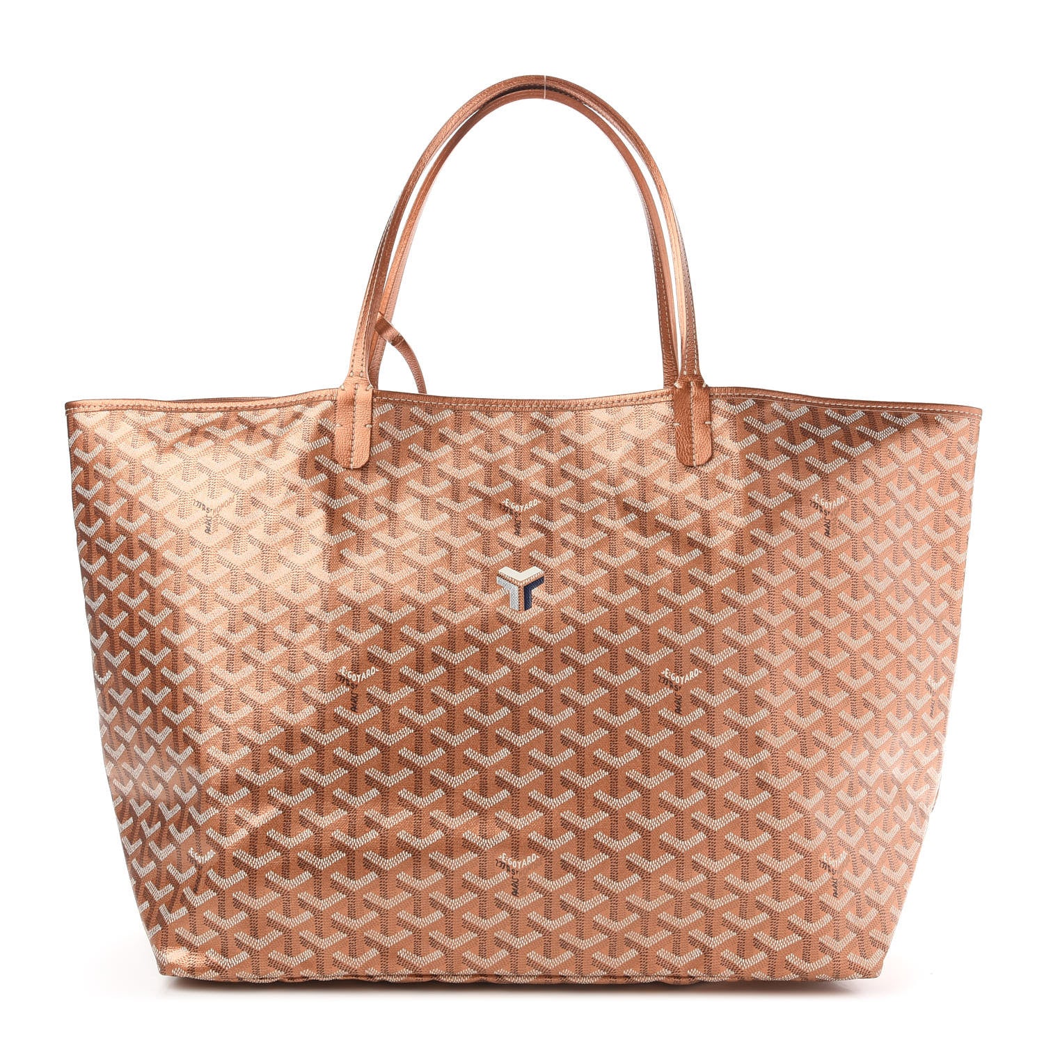 Goyard Goyardine Precious Metals Saint Louis GM Rose Gold 10 of 10
