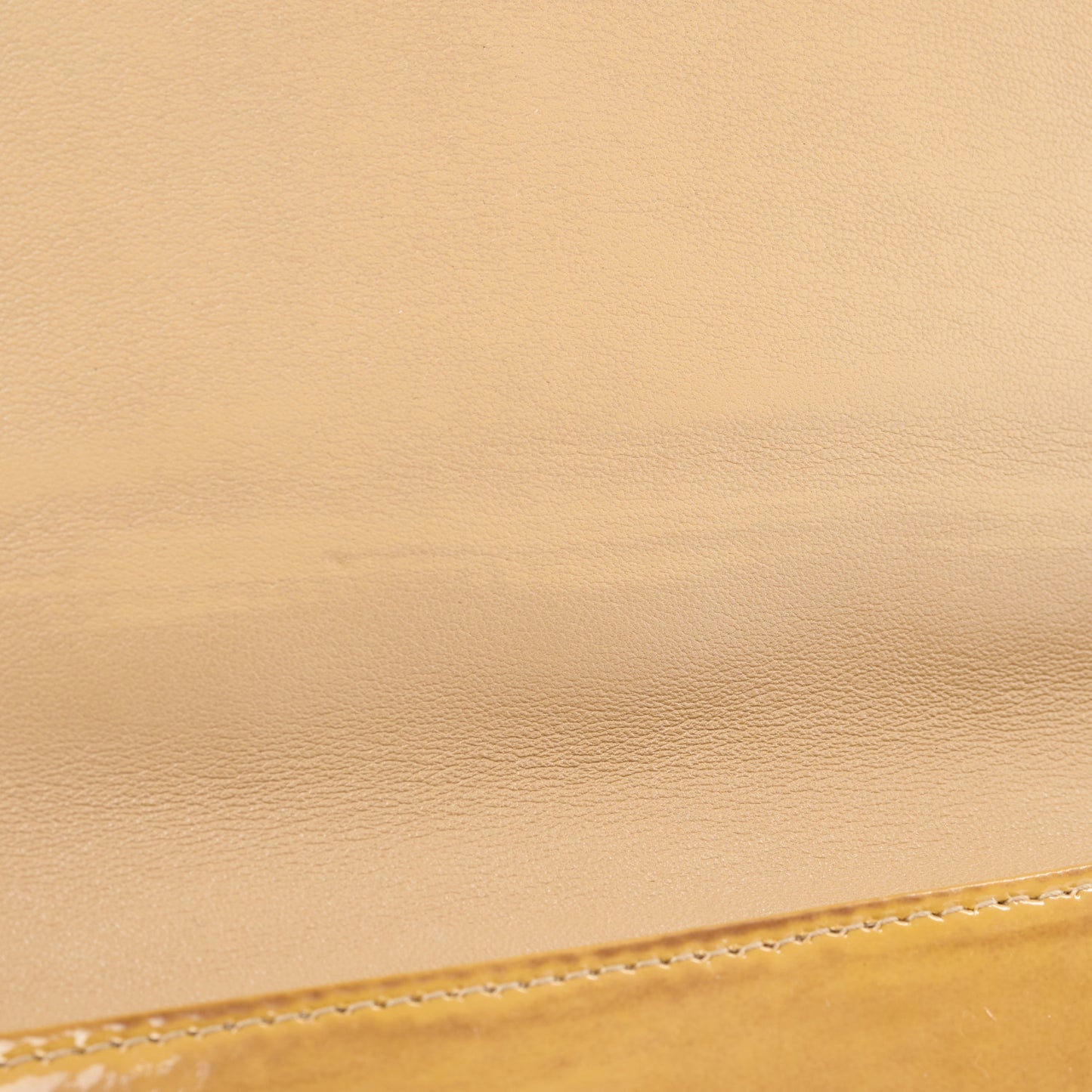 Patent Cannage Lady Dior Convertible Clutch Beige