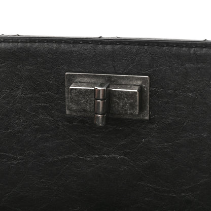Chanel Aged Calfskin Quilted Reissue 2.55 Tote Black 6 of 8