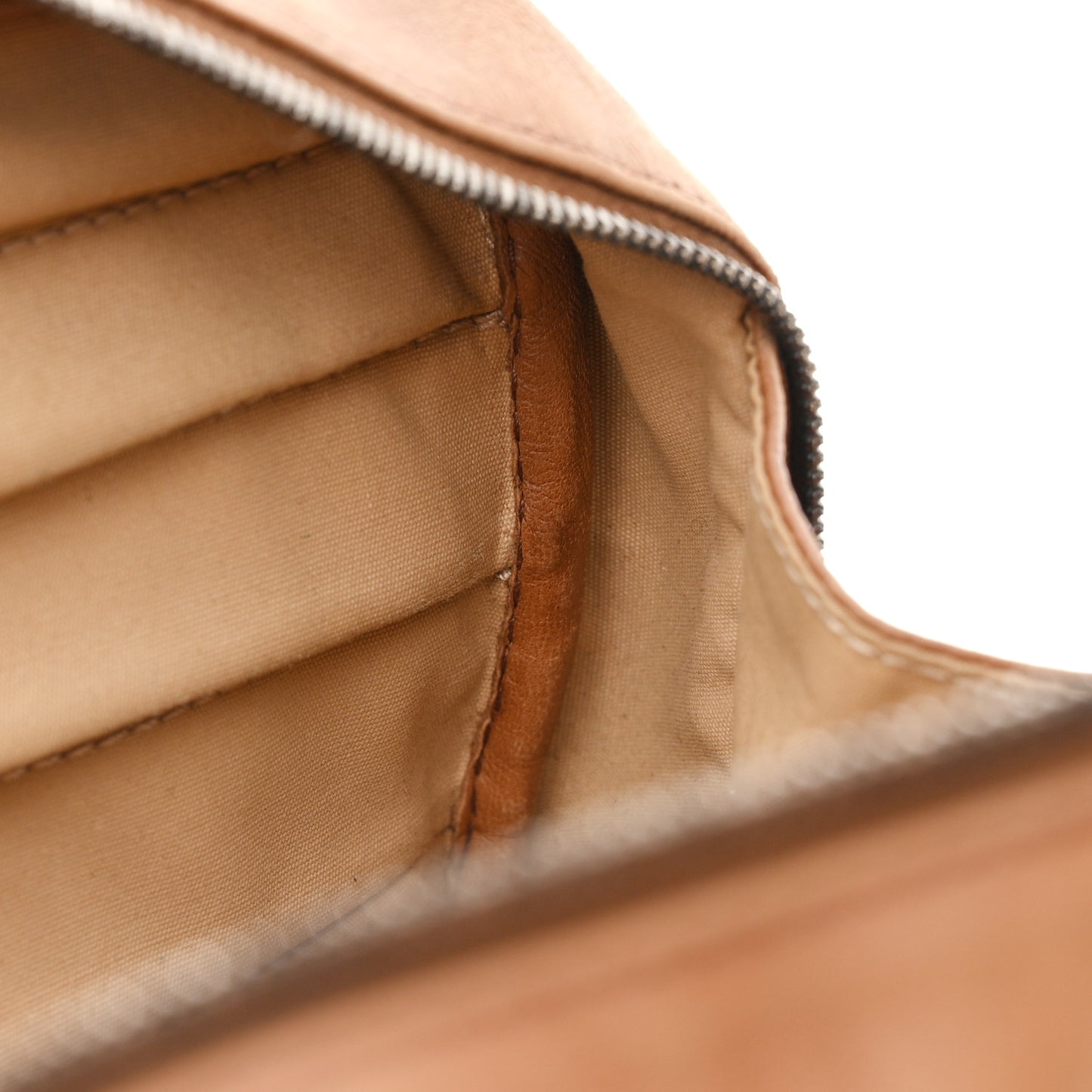 Nappa Intrecciato Cosmetic Bag Noce