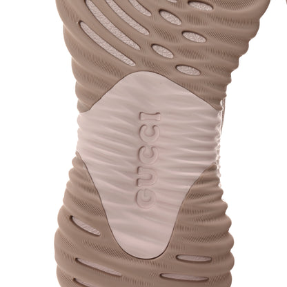 Gucci Calfskin Interlocking G Ripple Womens Platform Sneakers 38.5 Light Pink 7 of 9