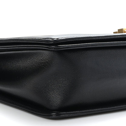 Chanel Caviar Quilted Large Boy Flap Black 8 of 9