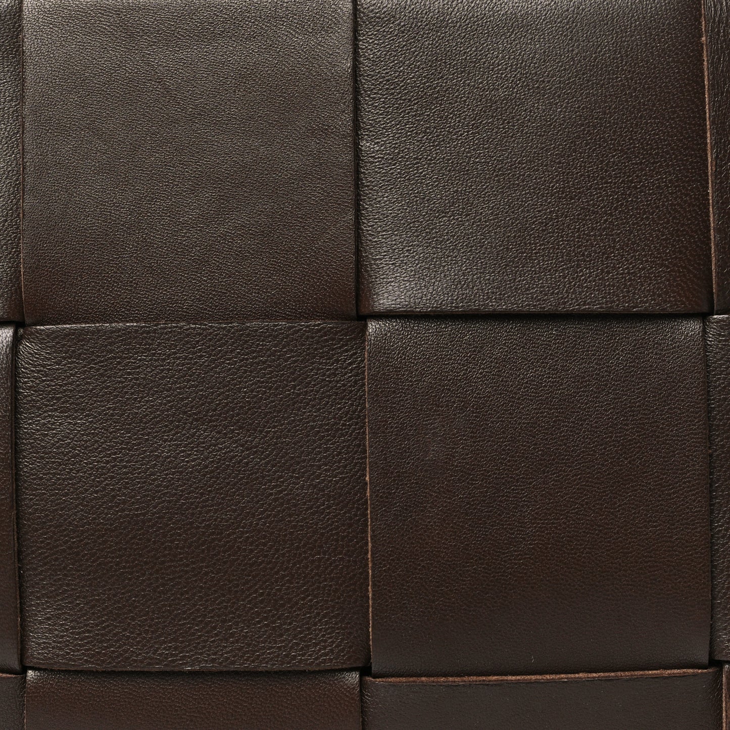 Lambskin Intreccio Mini Cassette Bag Light Brown
