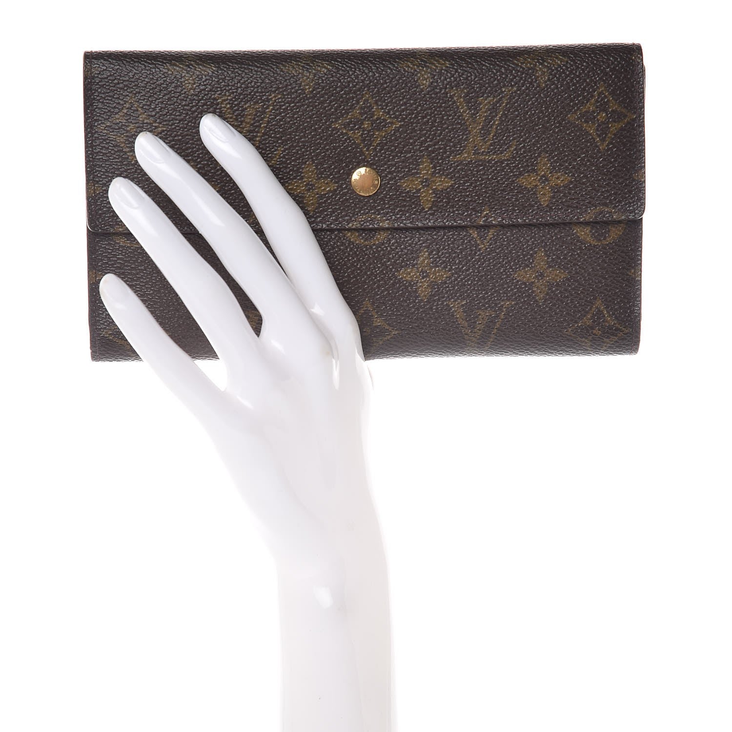 Louis Vuitton Monogram Porte Tresor International Wallet 2 of 16