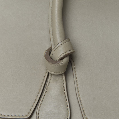 Celine Smooth Calfskin Mini Tie Knot Tote Light Taupe 15 of 20