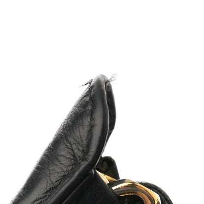 Chanel Lambskin Quilted Shopping Tote Black 17 of 17