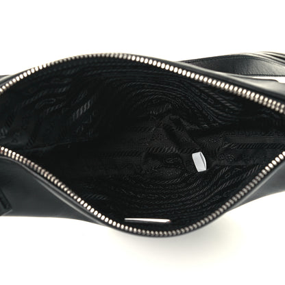 Prada Grace Lux Triangle Pouch Black 5 of 10