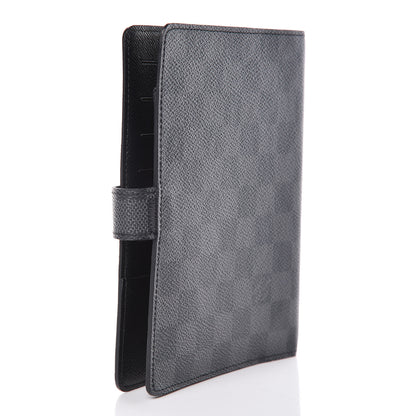 Louis Vuitton Damier Graphite Medium Ring Agenda Cover 3 of 8