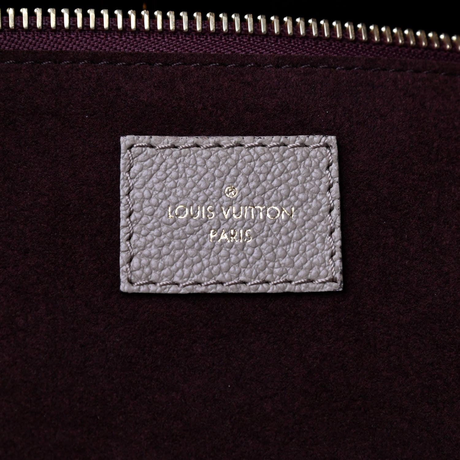 Louis Vuitton Empreinte Monogram Giant Neverfull MM Tourterelle 6 of 9