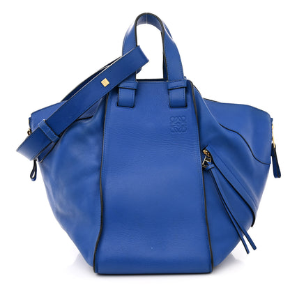 Loewe Calfskin Medium Hammock Shoulder Bag Electric Blue 1 of 17