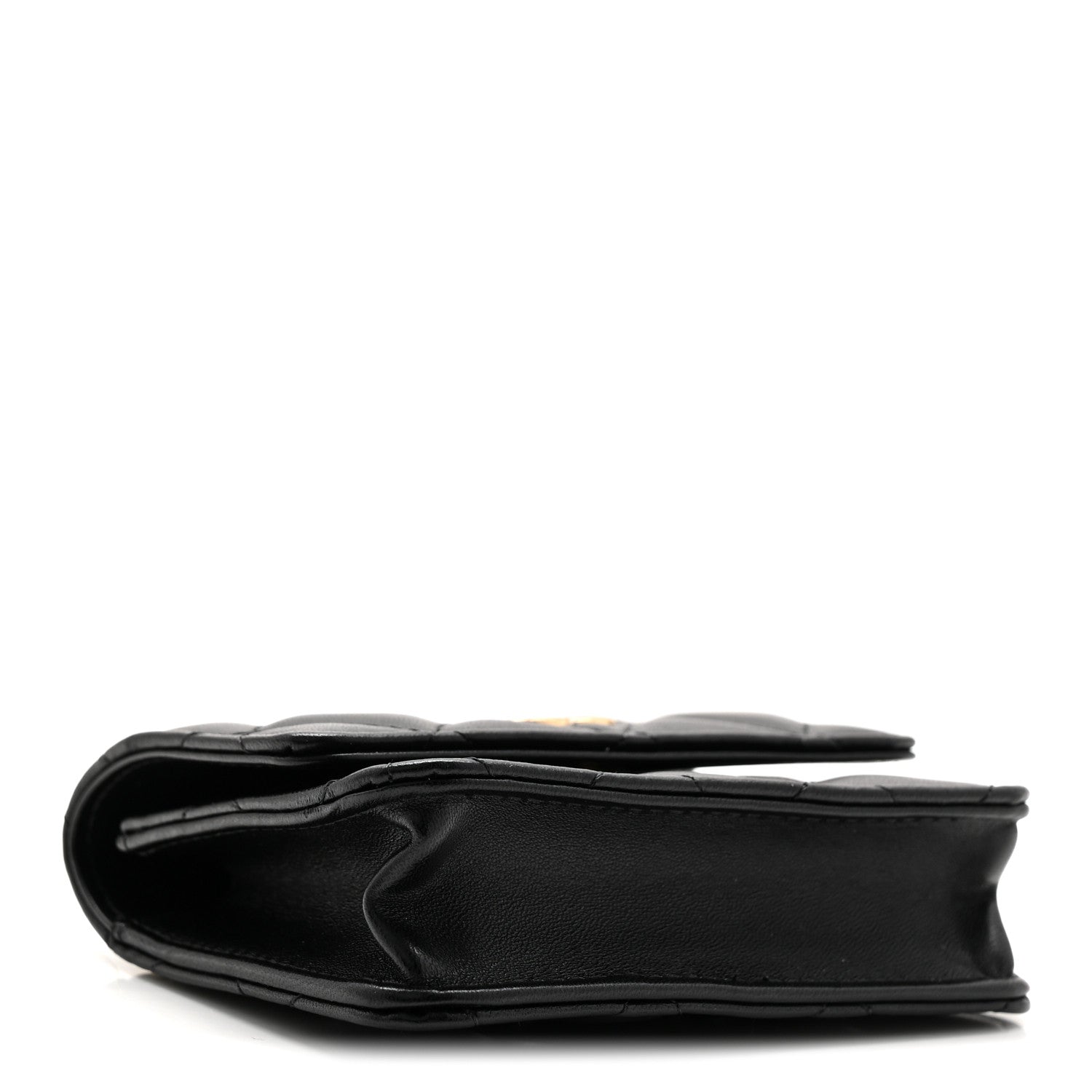 Chanel Lambskin Quilted CC Hook Card Holder Black 4 of 9