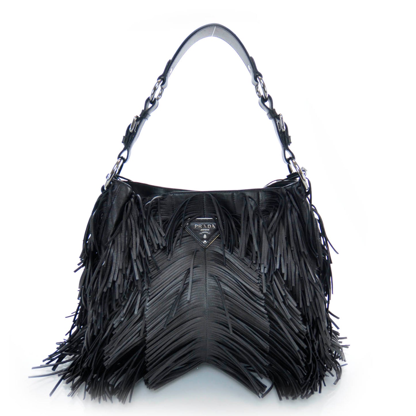 Fringe Hobo Black
