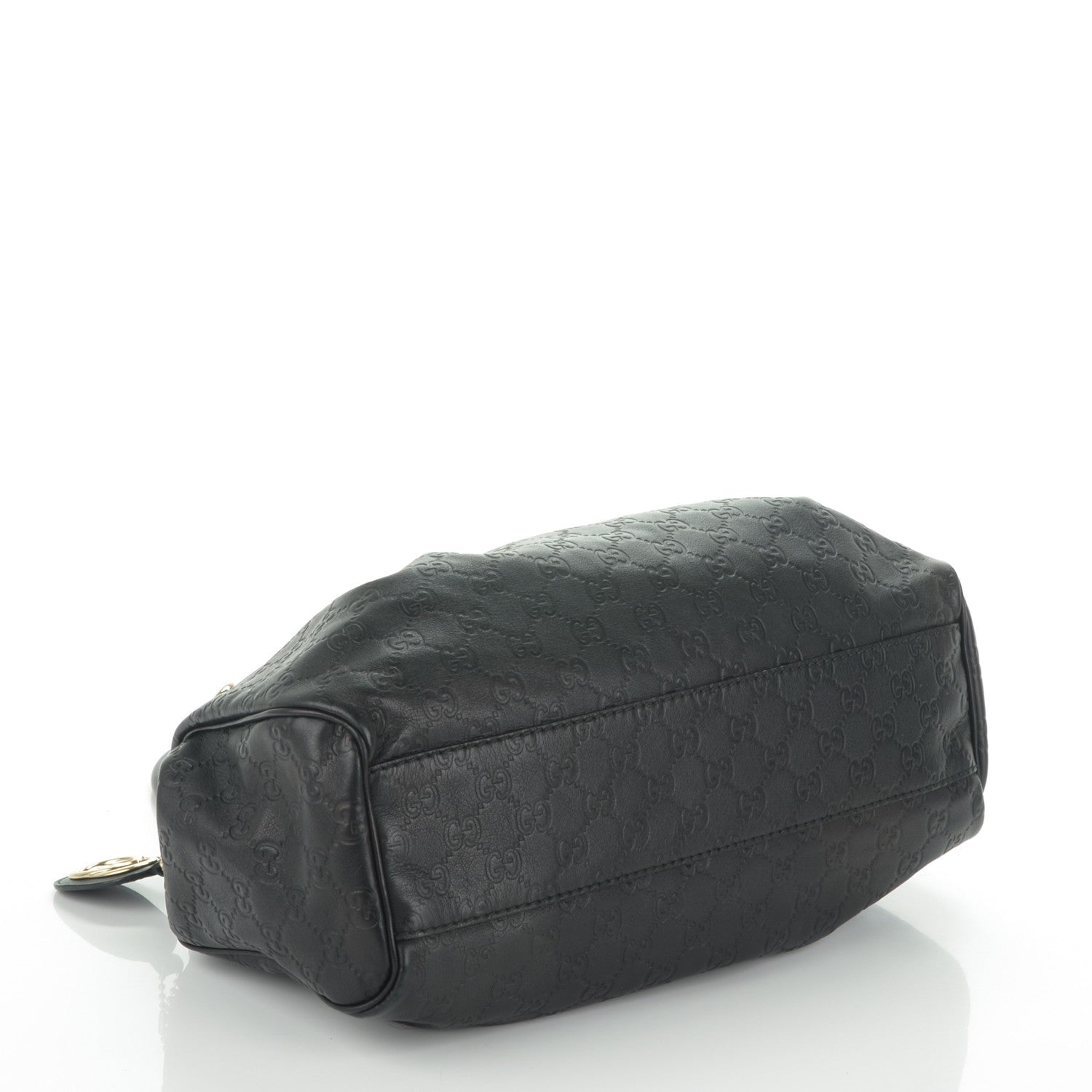 Gucci Guccissima Medium Sukey Tote Black 4 of 7