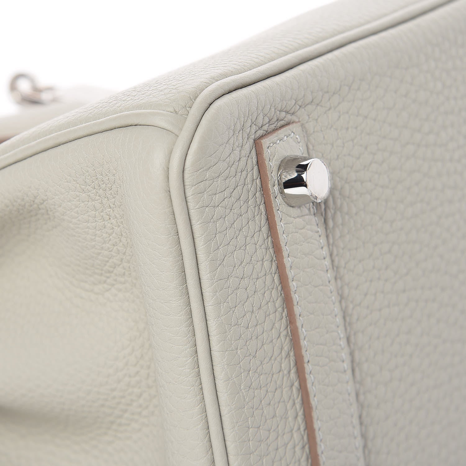 Hermes Togo Birkin 25 Gris Perle 33 of 34