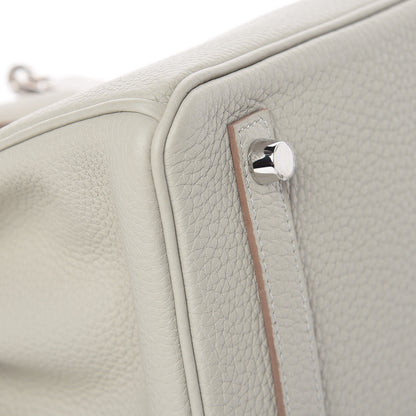 Hermes Togo Birkin 25 Gris Perle 33 of 34