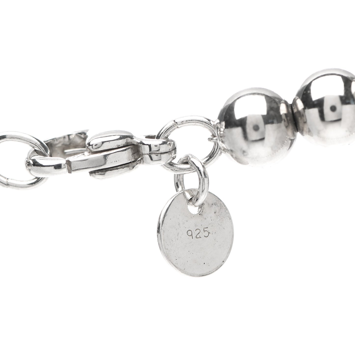 Sterling Silver HardWear Graduated Ball Necklace