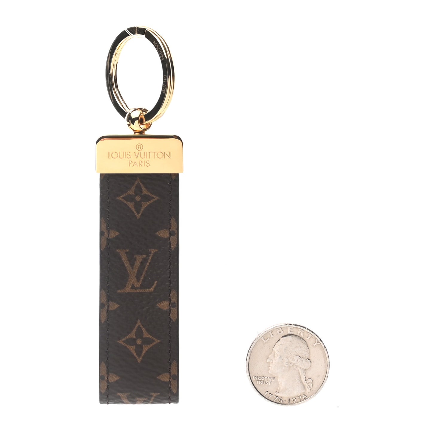 Monogram Dragonne Key Holder