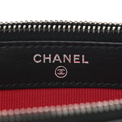 Chanel Aged Calfskin Quilted Small Gabrielle Clutch With Chain Black 6 of 11