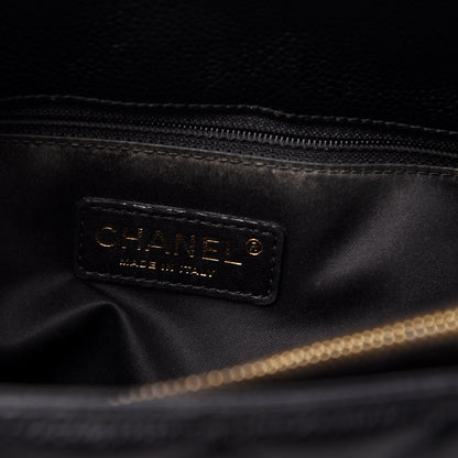 Chanel Caviar Quilted Grand Shopping Tote GST Black 6 of 11