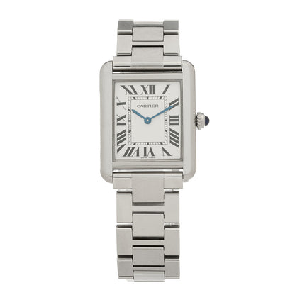Cartier Stainless Steel 24mm Tank Solo Quartz Watch 1 of 5