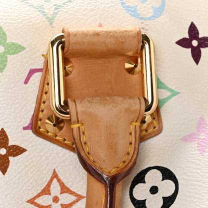 Louis Vuitton Monogram Multicolor Speedy 30 White 12 of 16