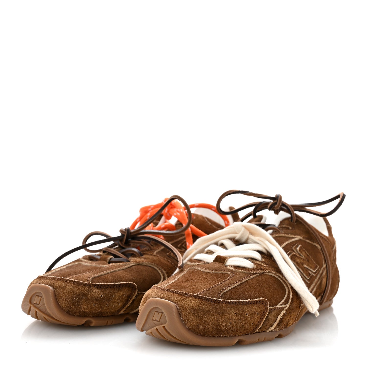 Miu Miu X NEW BALANCE Suede 530 SL Sneakers 38 Cinnamon 4 of 8