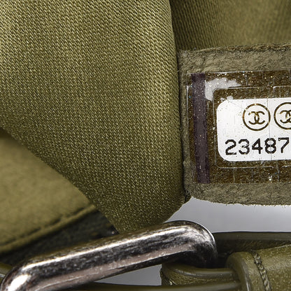 Chanel Canvas Lambskin Quilted Coco Cuba Charms Waist Bag Khaki 7 of 14