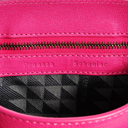Proenza Schouler Lambskin PS1 Mini Pouch Messenger Bag Raspberry 9 of 12