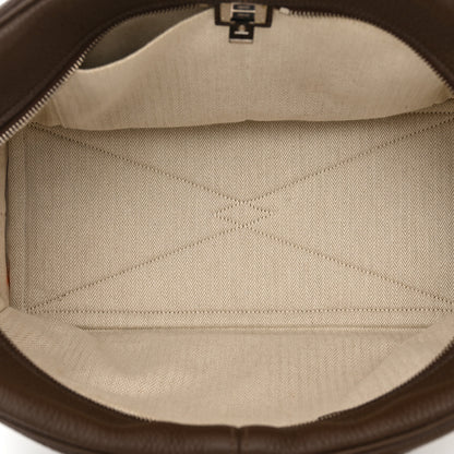 Hermes Taurillon Clemence Victoria II 35 Chocolate 5 of 10