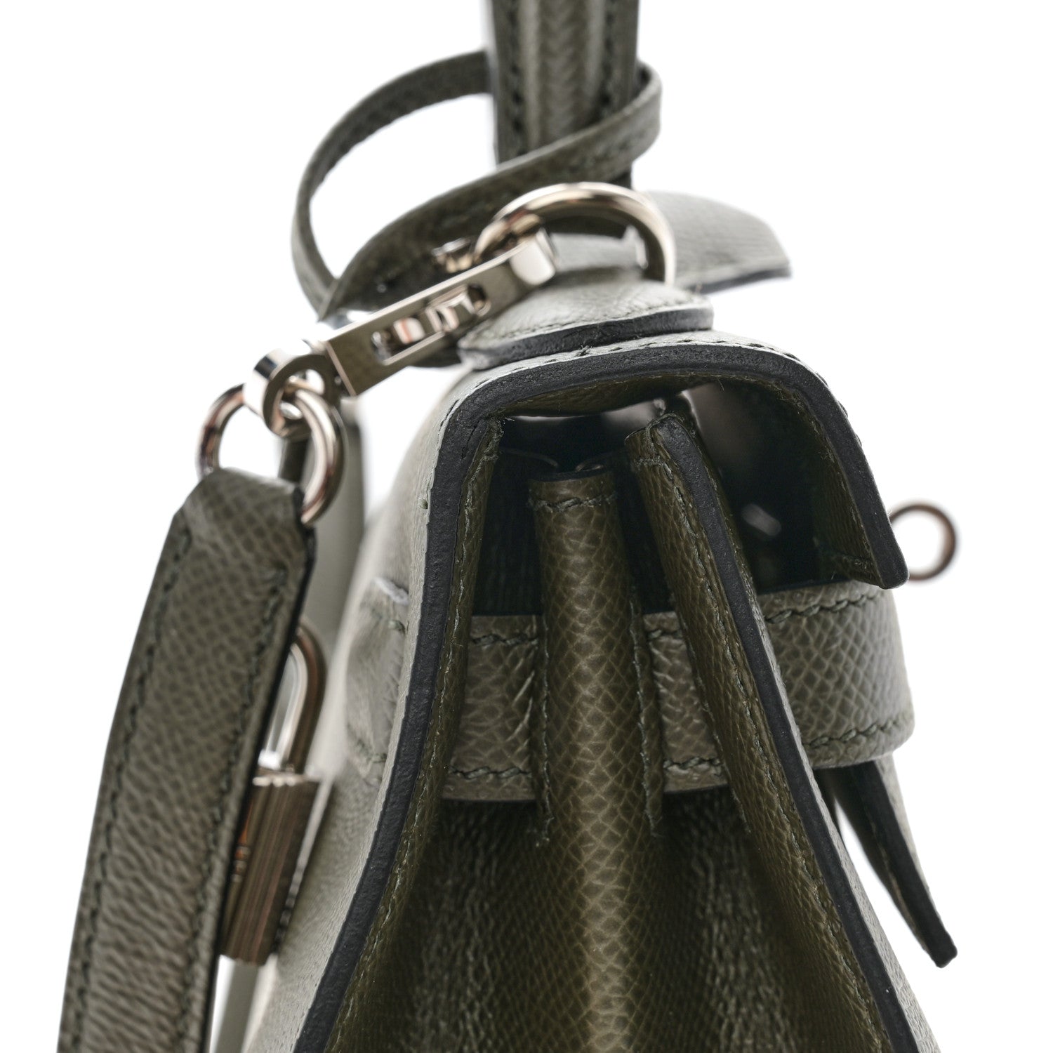 Hermes Epsom Kelly Sellier 28 Vert De Gris 12 of 18