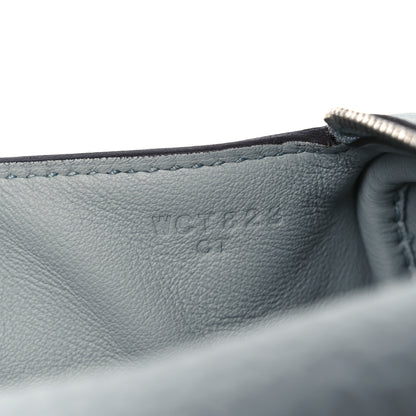 Hermes Taurillon Clemence Mini Lindy 20 Bleu Glacier 7 of 11