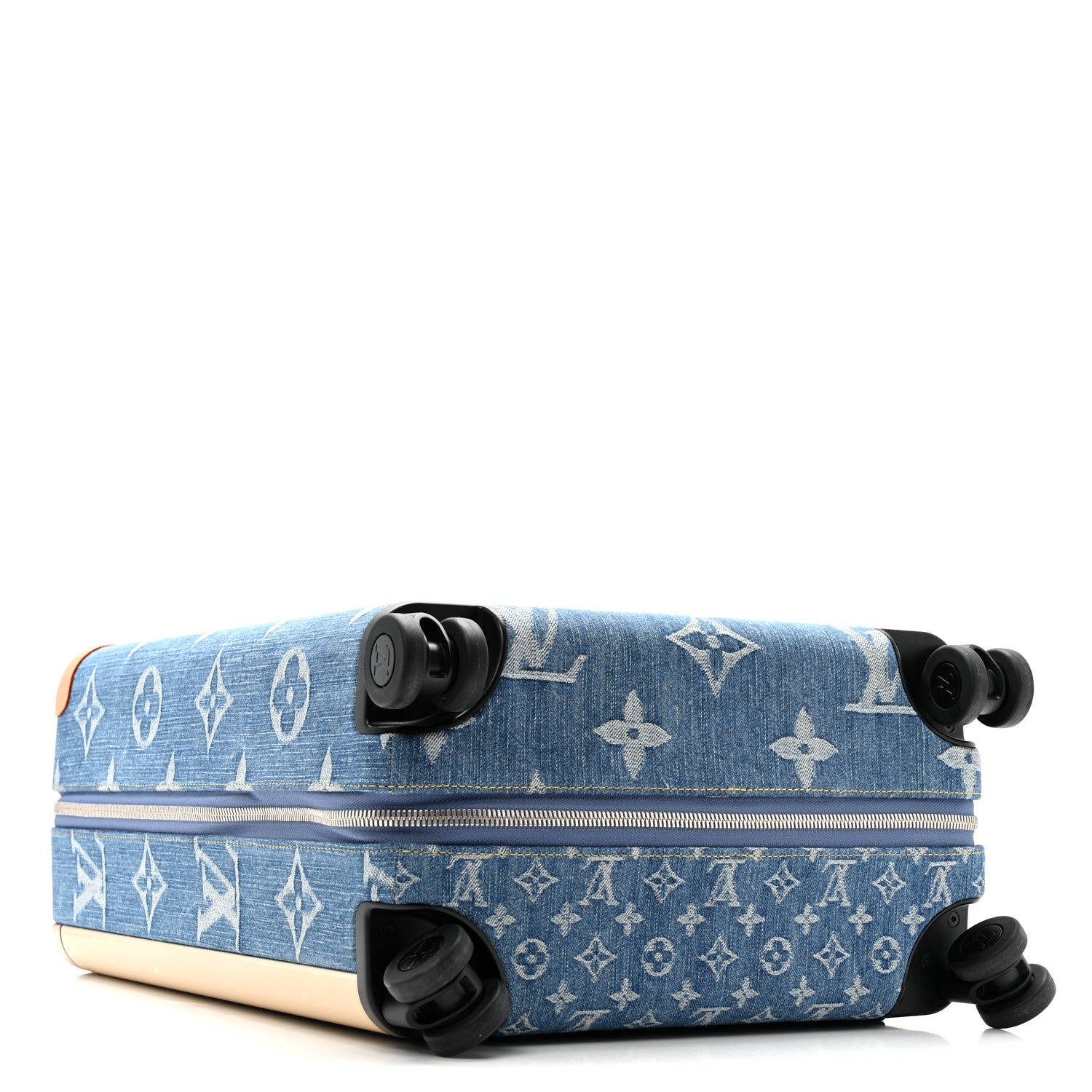 Louis Vuitton Monogram Denim Horizon 55 Blue 3 of 12