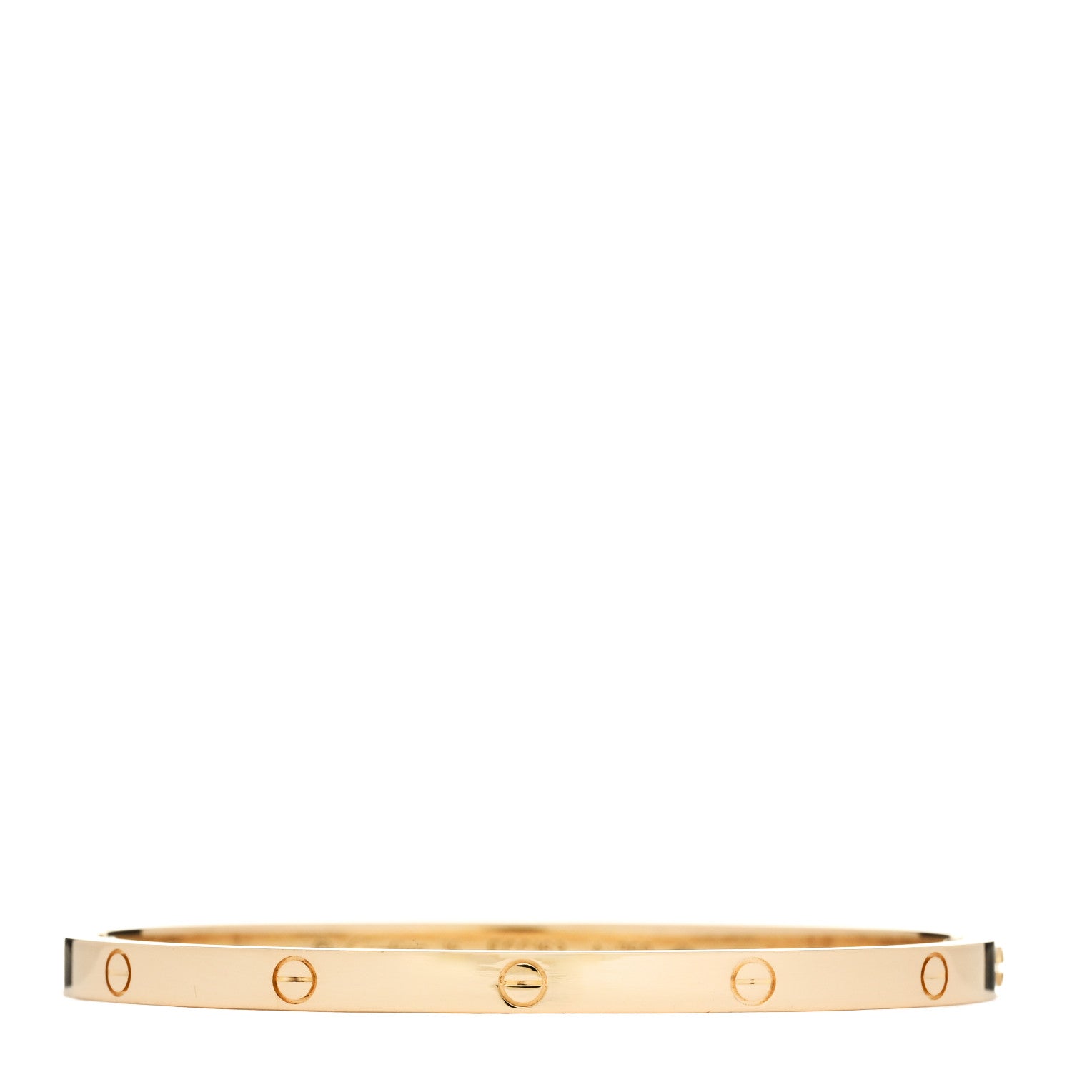 Cartier 18K Yellow Gold Small LOVE Bracelet 16 1 of 8