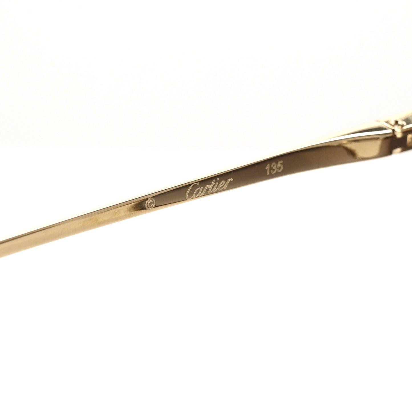 Panthere De Cartier Sunglasses CT0236S Gold