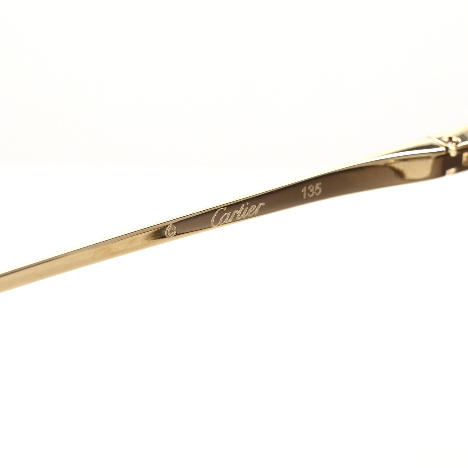 Cartier Panthere De Cartier Sunglasses CT0236S Gold 5 of 8