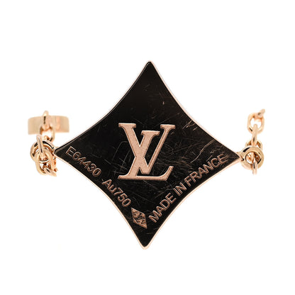 Louis Vuitton 18K Pink Gold Diamond Mother of Pearl Color Blossom BB Star Bracelet 4 of 5