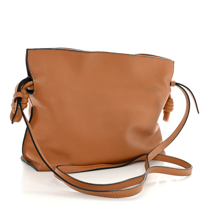 Loewe Calfskin Mini Flamenco Knot Clutch Warm Desert 3 of 11