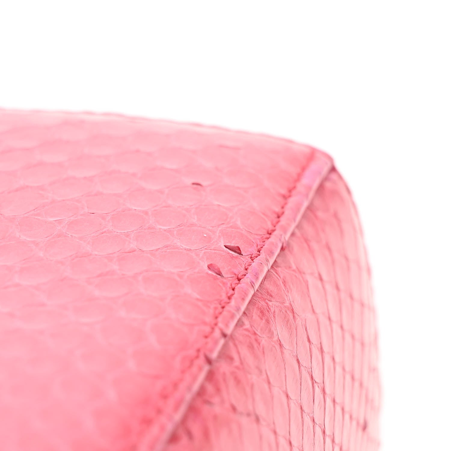 Christian Dior Snakeskin Large Lady Dior Pink 12 of 16