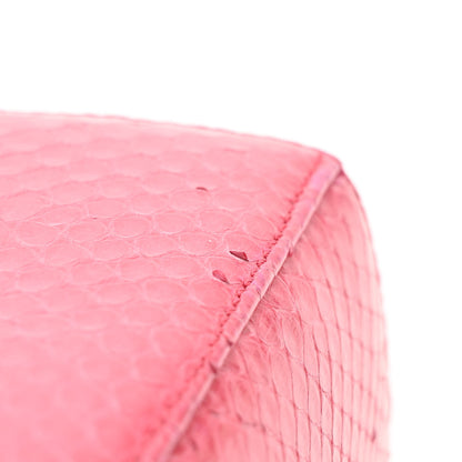 Christian Dior Snakeskin Large Lady Dior Pink 12 of 16