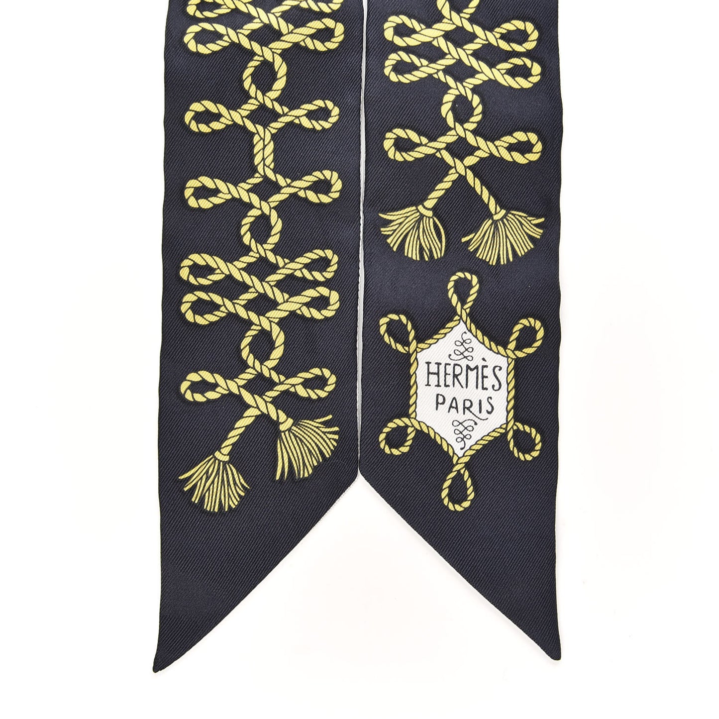 Silk Galons Et Brandebourg Twilly Black Gold White