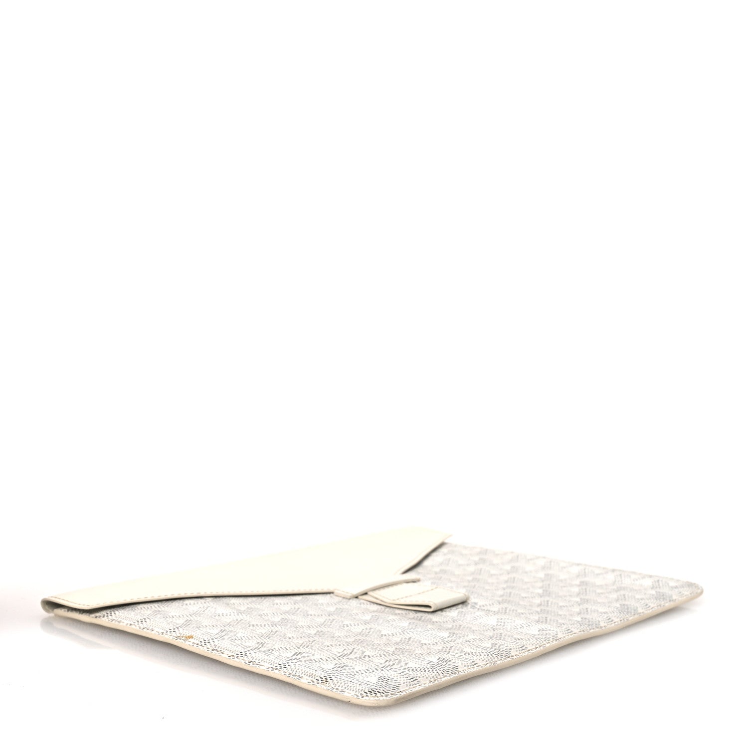 Goyard Goyardine Camondo MM Horizontal Clutch White 4 of 10
