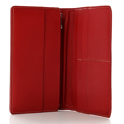 Goyard Goyardine Long Bi-Fold Wallet Red 5 of 8