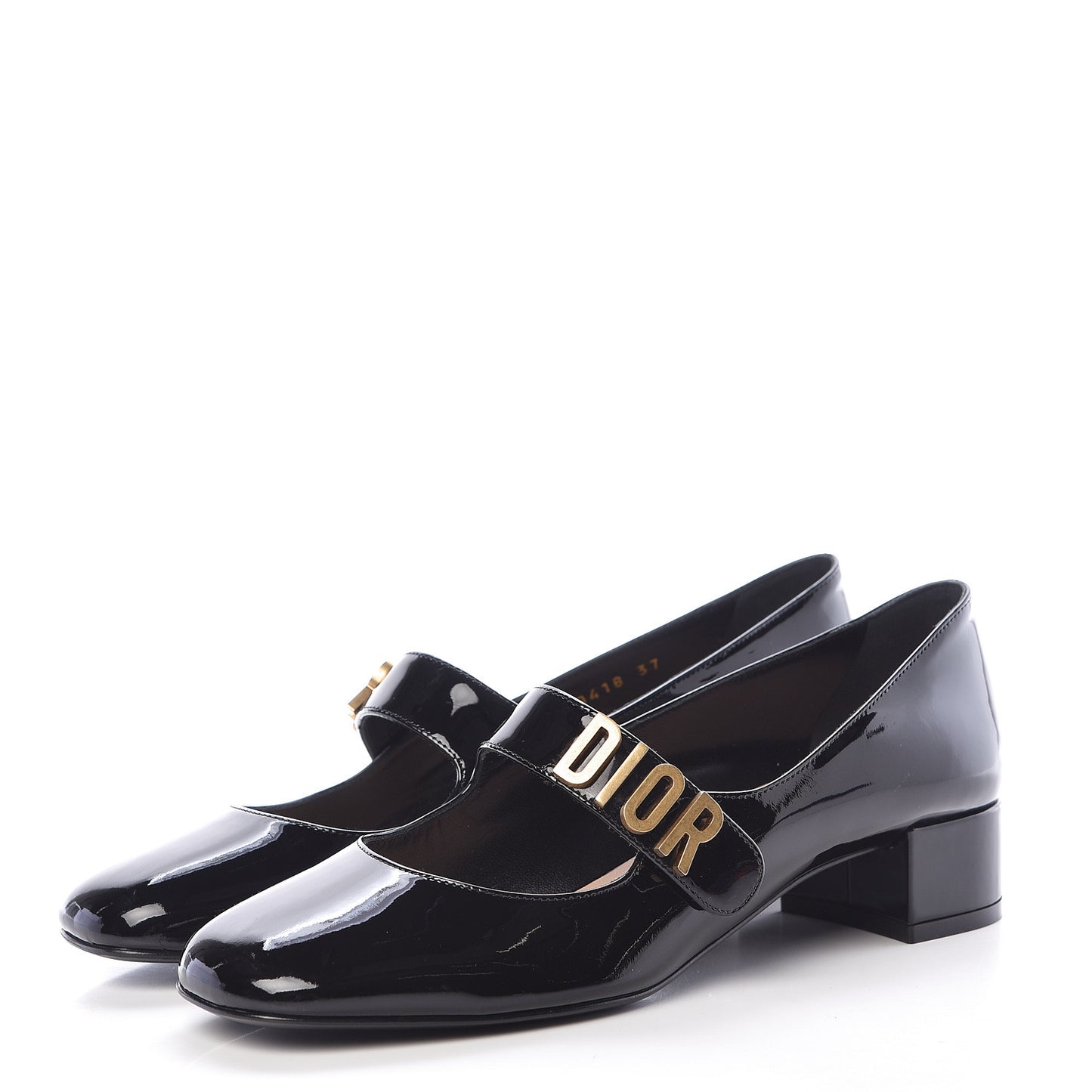 Patent Baby-D Ballet Pumps 37 Black