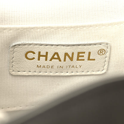 Chanel Lambskin Quilted Small Duma Drawstring Backpack White 6 of 11