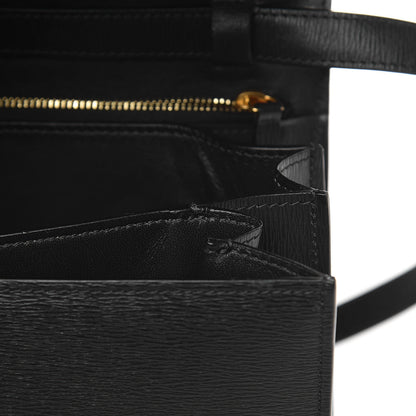 Celine Liege Calfskin Medium Classic Box Flap Bag Anthracite 12 of 17