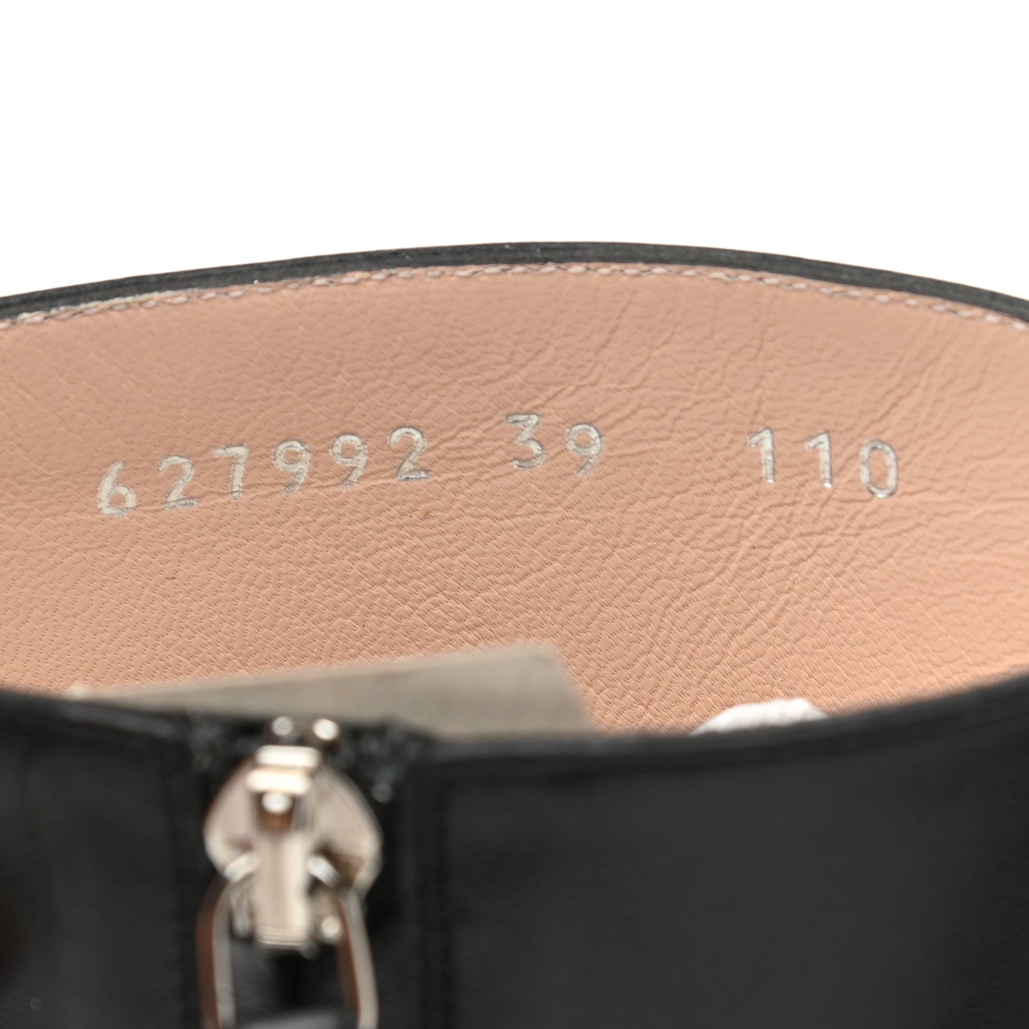 Gucci Kid Side Zip Tiarah Platform Boots 39 Black 7 of 9