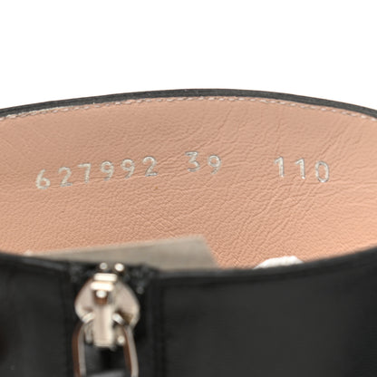 Gucci Kid Side Zip Tiarah Platform Boots 39 Black 7 of 9