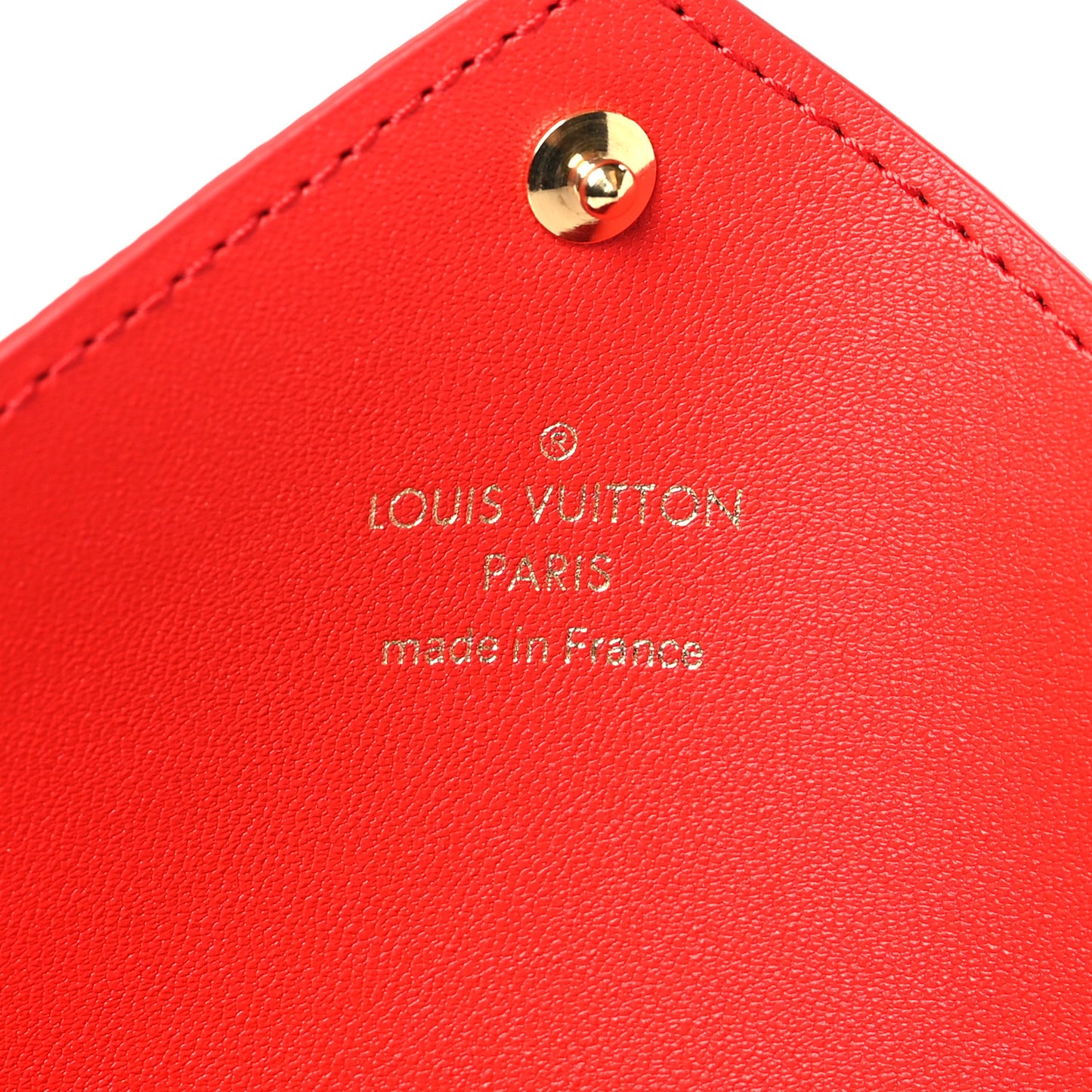 Monogram Medium Kirigami Pochette Insert Coquelicot