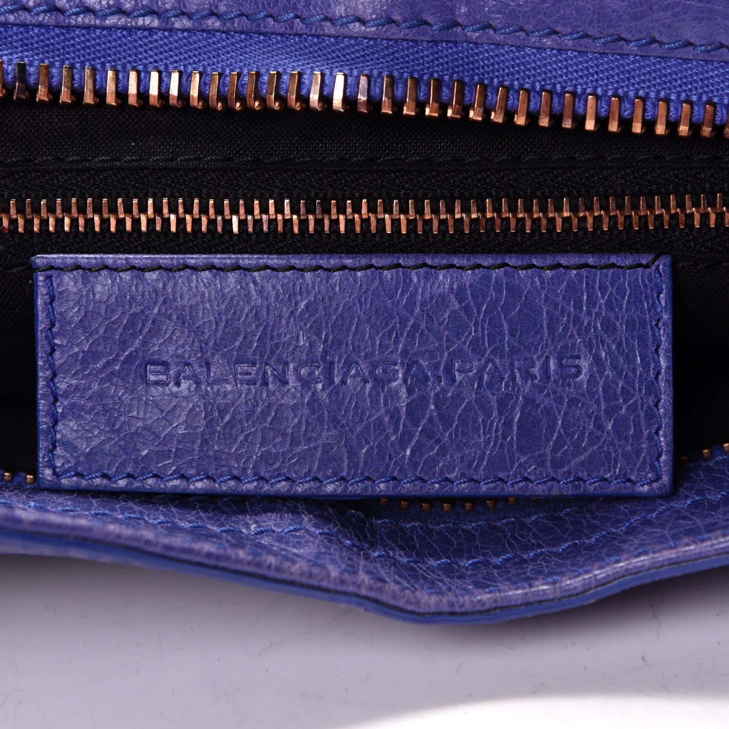 Balenciaga Agneau Giant 21 Rose Gold Hardware City Bleu Lavande 5 of 7