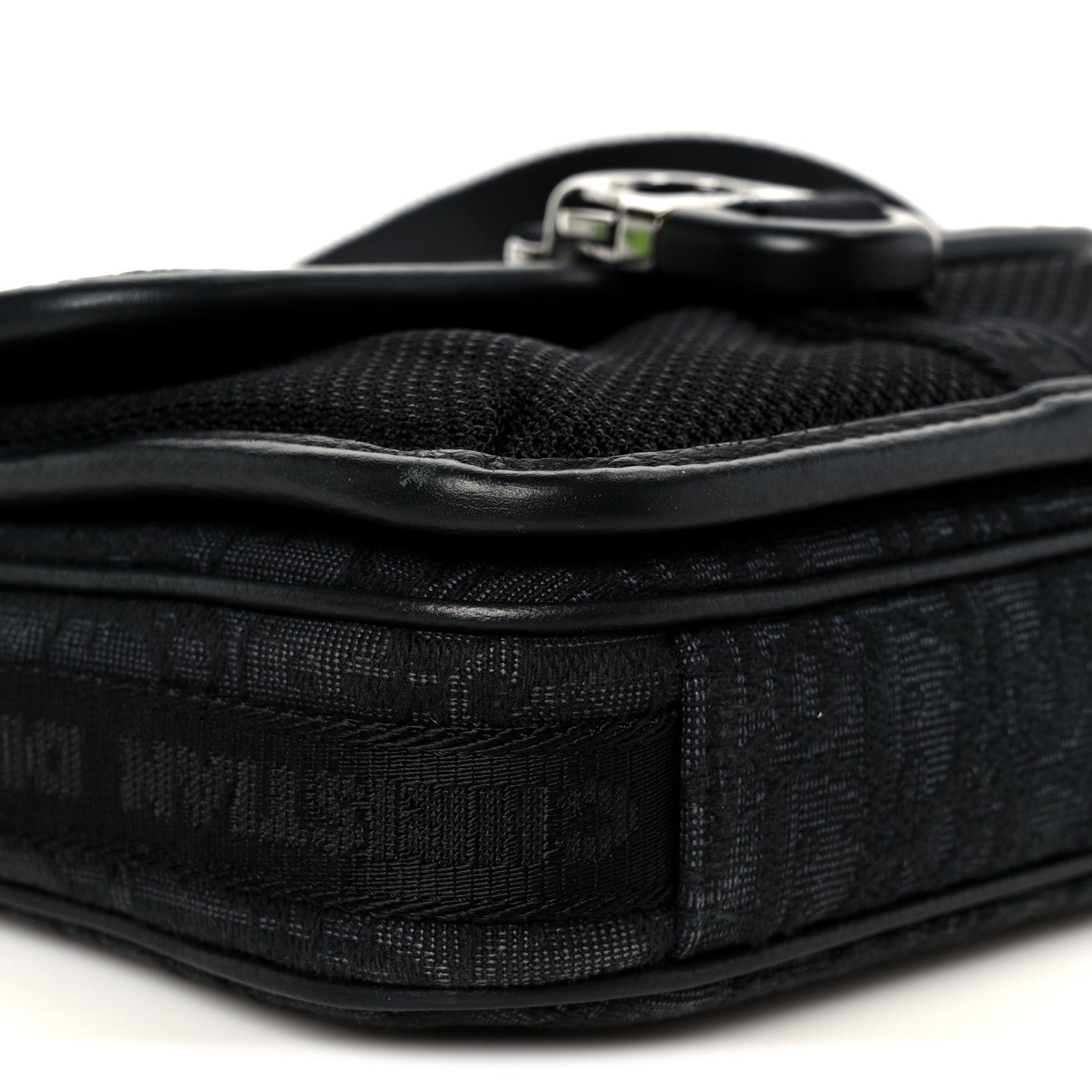 Christian Dior Oblique Jacquard Dior 8 Bag With Strap Black Multicolor 9 of 10